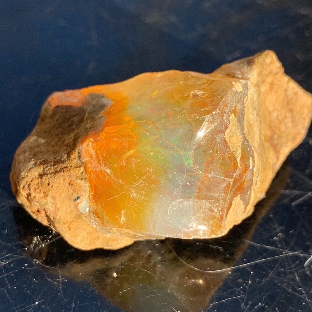 Crystal Opal 51.25Ct Natural Ethiopian Water Crystal Opal Specimen - Picture 13 of 17
